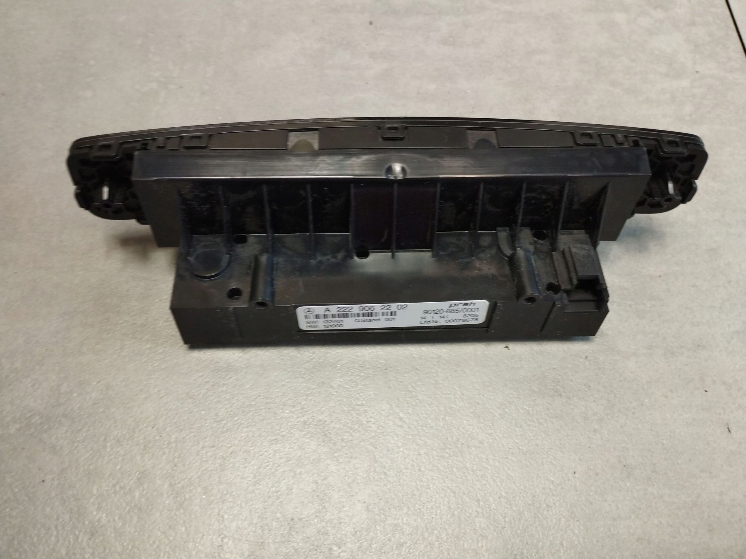 Mercedes-Benz S W222 2014 PANEL STEROWNIA A2229062202