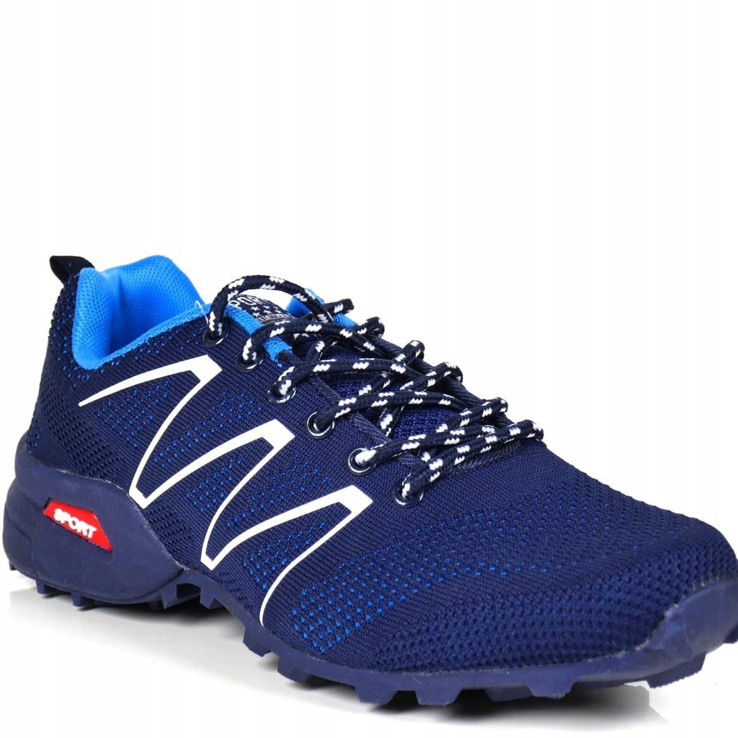 Pánské Sportovní Polobotky Modré A Modré, Lehké, Pohodlné, New 46