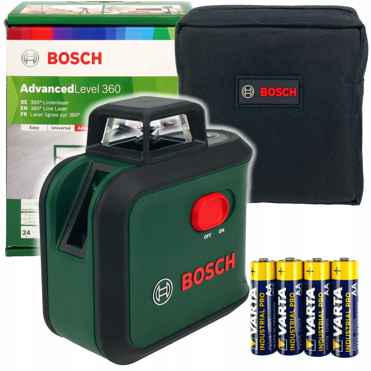 

Laser Krzyżowy Advancedlevel 360 Bosch