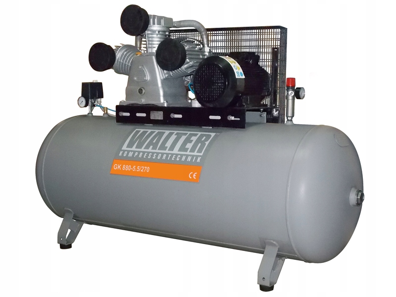Kompresor tłokowy WALTER GK880-5.5/270 SPRĘŻARKA