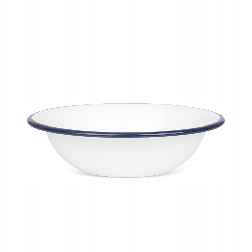 Miska emaliowana szeroka Emalco Enamelware | Plain