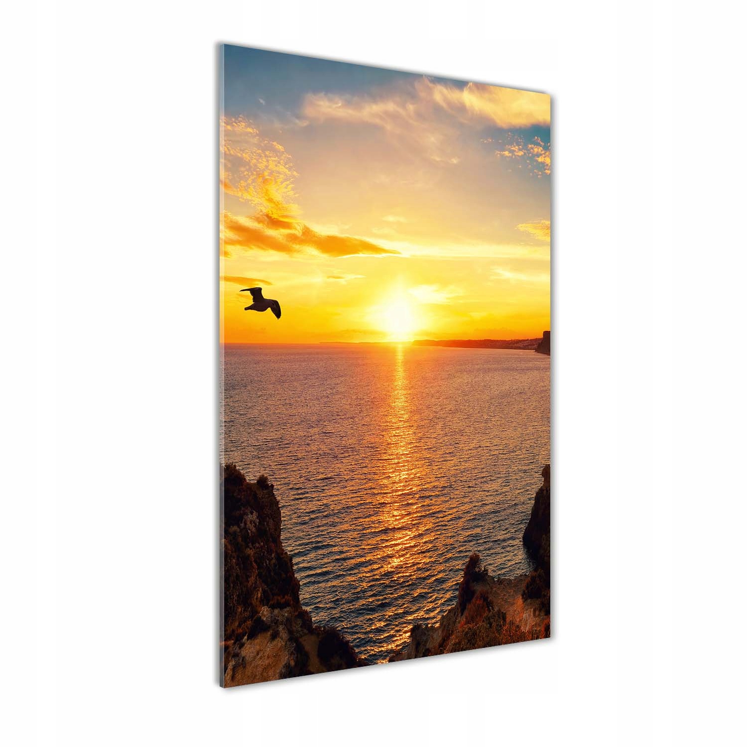 

Foto obraz akrylowy Zachód słońca morze 50x100cm