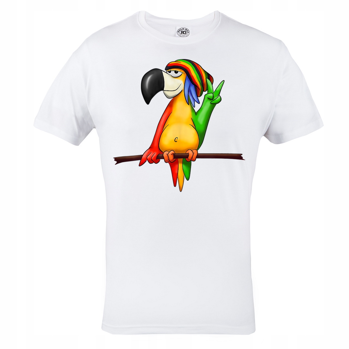 

Koszulka Muzyczna Reggae Jamaica Rasta Papuga