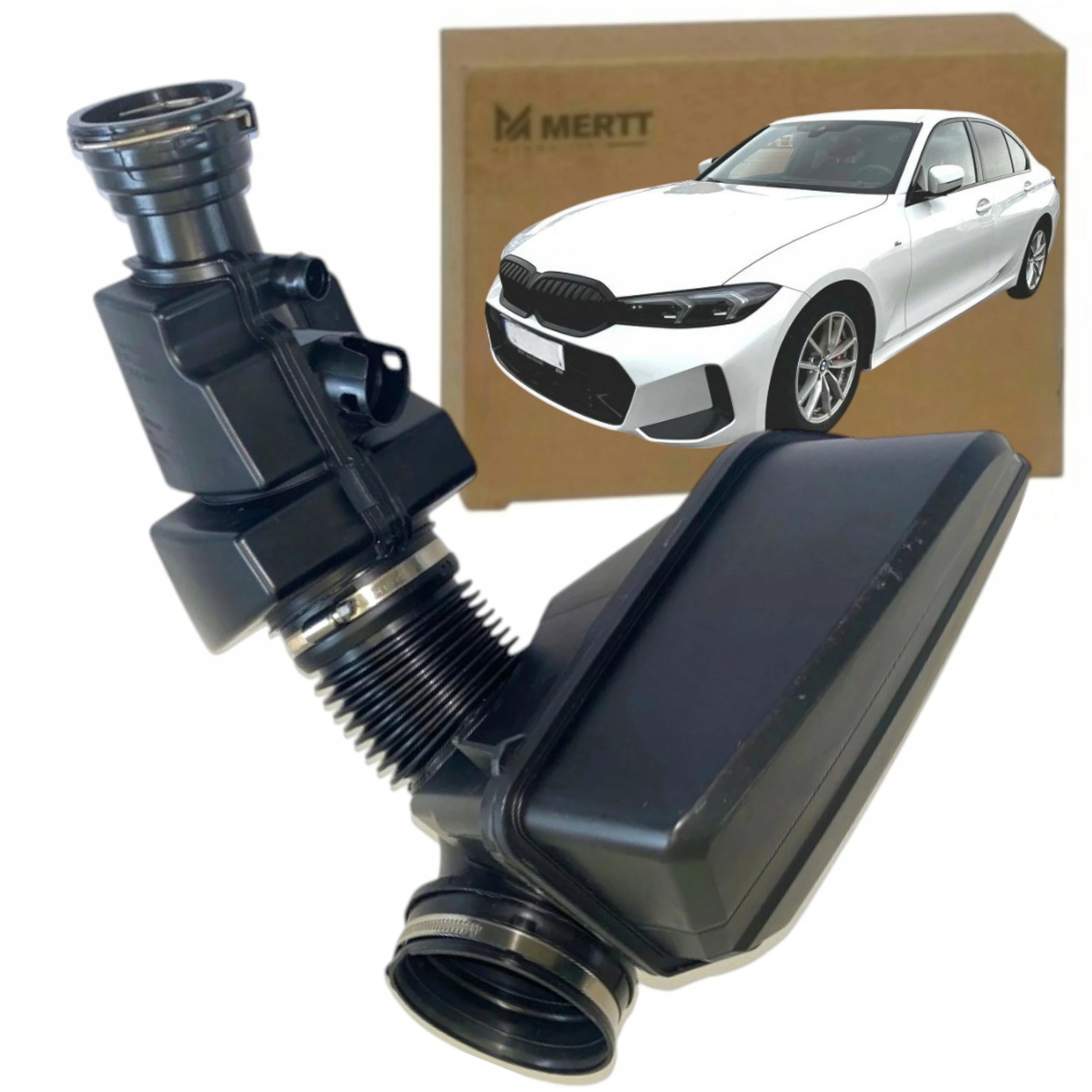 Kryt trubka přívodu vzduchu rezonátor Bmw 3 G20 G21 320i 330i 2017-