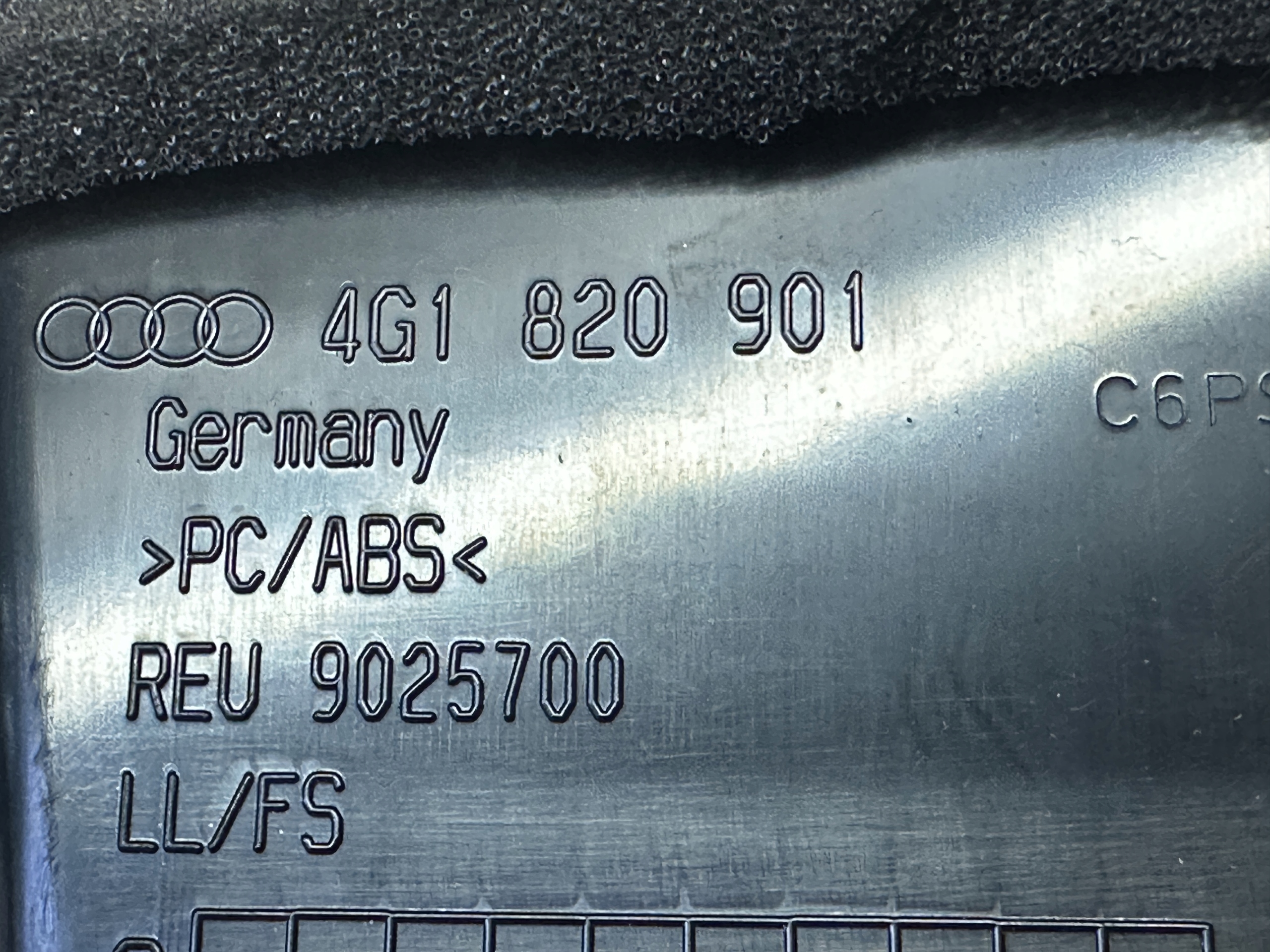 AUDI A6 A7 4G C7 rešetka rešetka ventilacije armature 4G1820901C