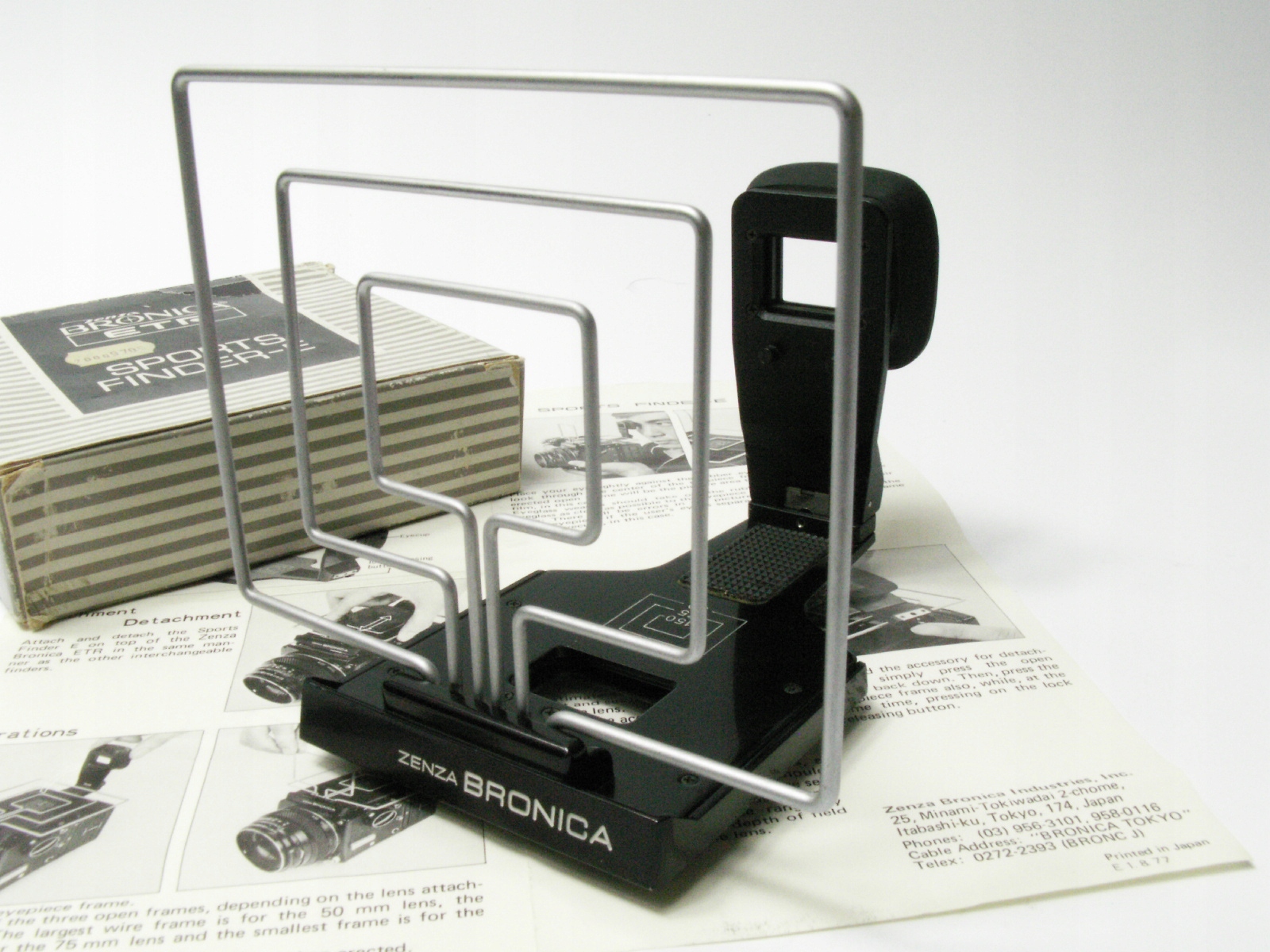 Bronica ETR / ETRS /ETRSi celownik sportowy NOWY! Kod producenta brak