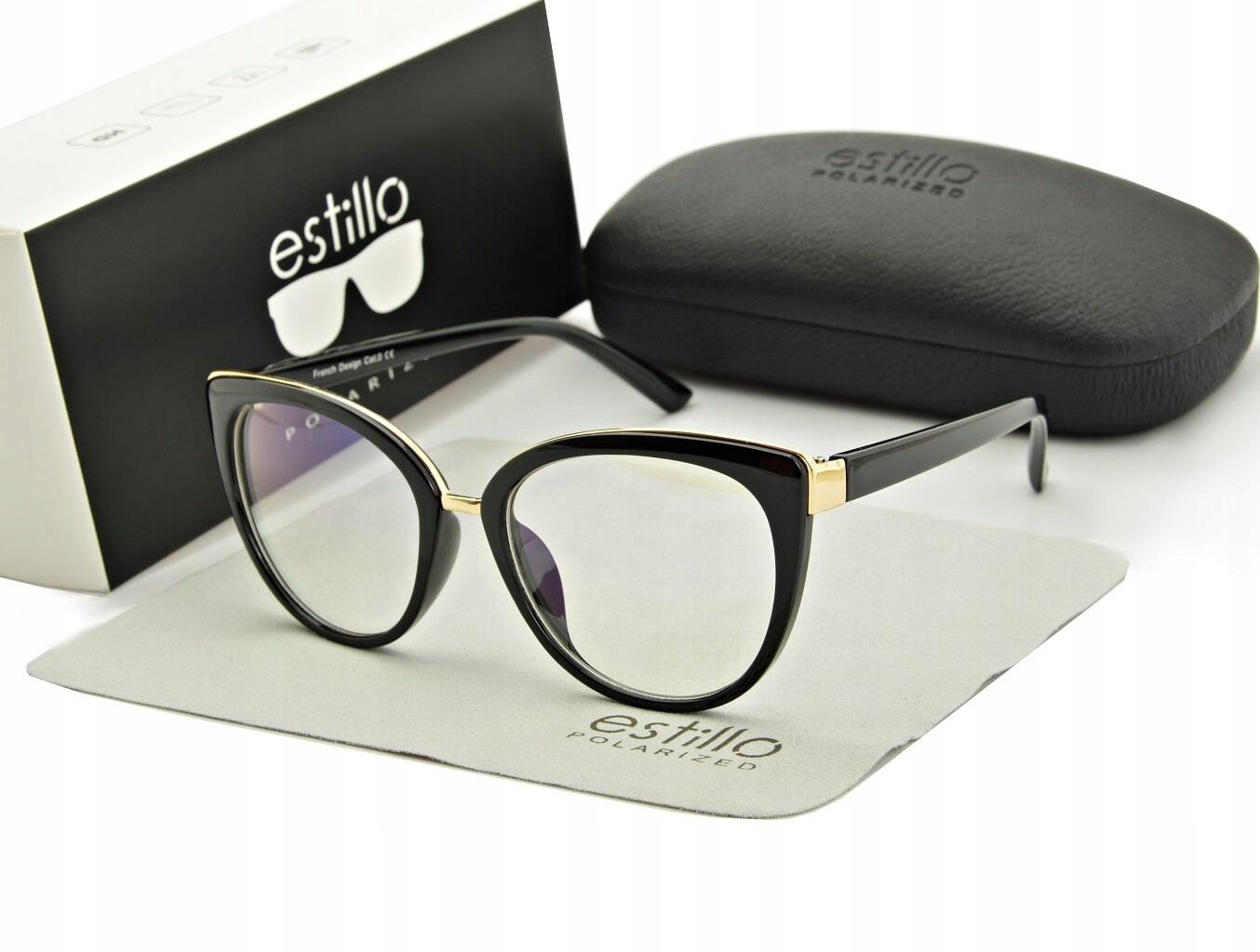 Brýle s modrým filtrem pro LCD obrazovky koček značky Estillo Bonus