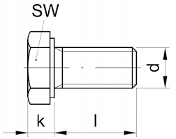 M10X20 ŚRUBA NIERDZEWNA A2 10 SZTUK PV Marka Jamko