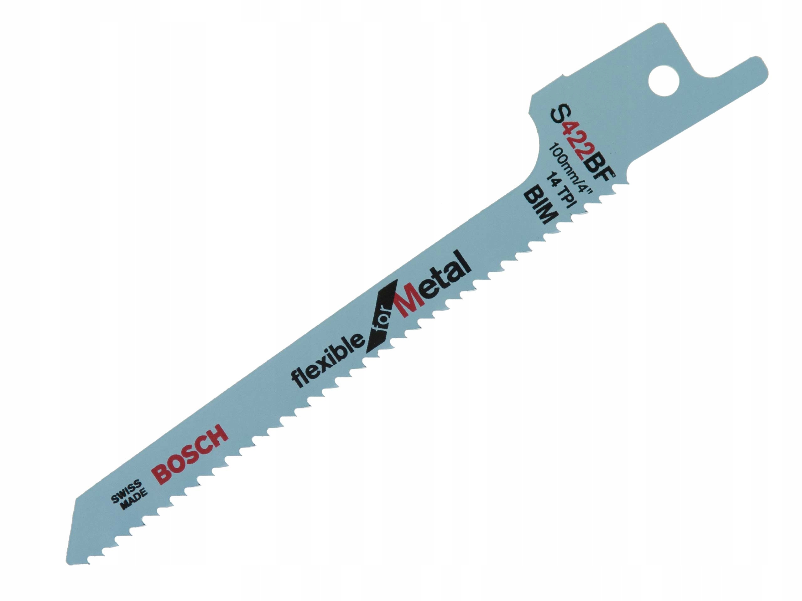 

Brzeszczot Bosch S 422 Bf do metalu 100mm