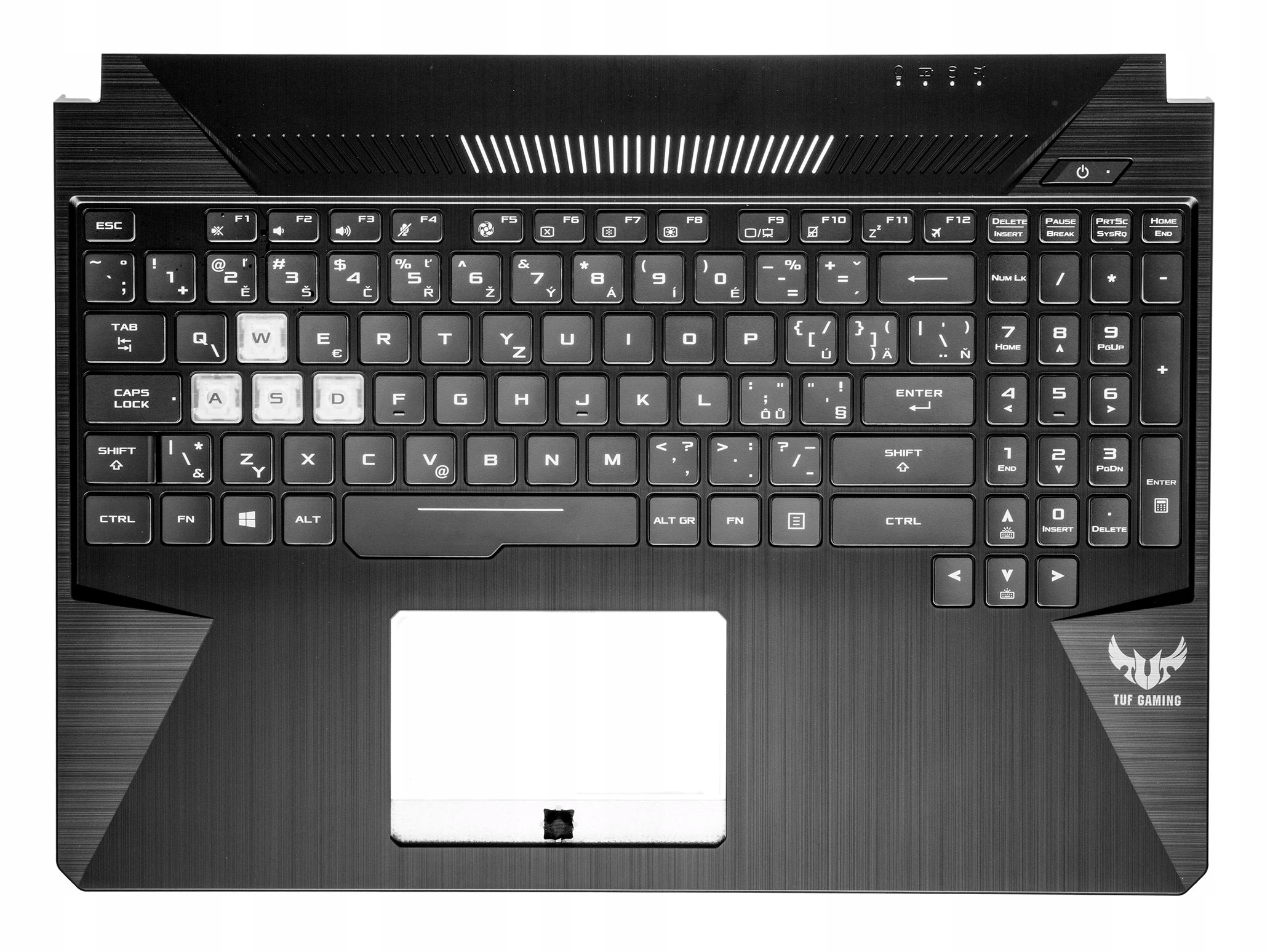 Palmrest +sk/cz klávesnica Asus Tuf Gaming FX505D FX505 FX86 FX86G