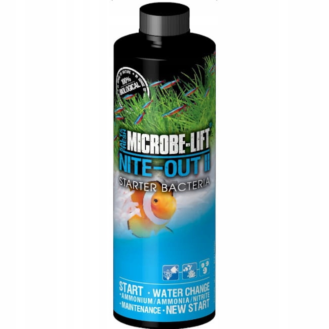 Levně Microbe-lift Nite-out II 473 ml Redukuje NH3 NO2 Odstraňuje amoniak a dusičnany