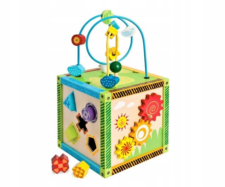 

Drewniana Kostka Edukacyjna Sorter 5w1 Eichhorn