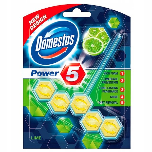 

Zawieszka Do Wc Domestos Power 5 Kostki Lime