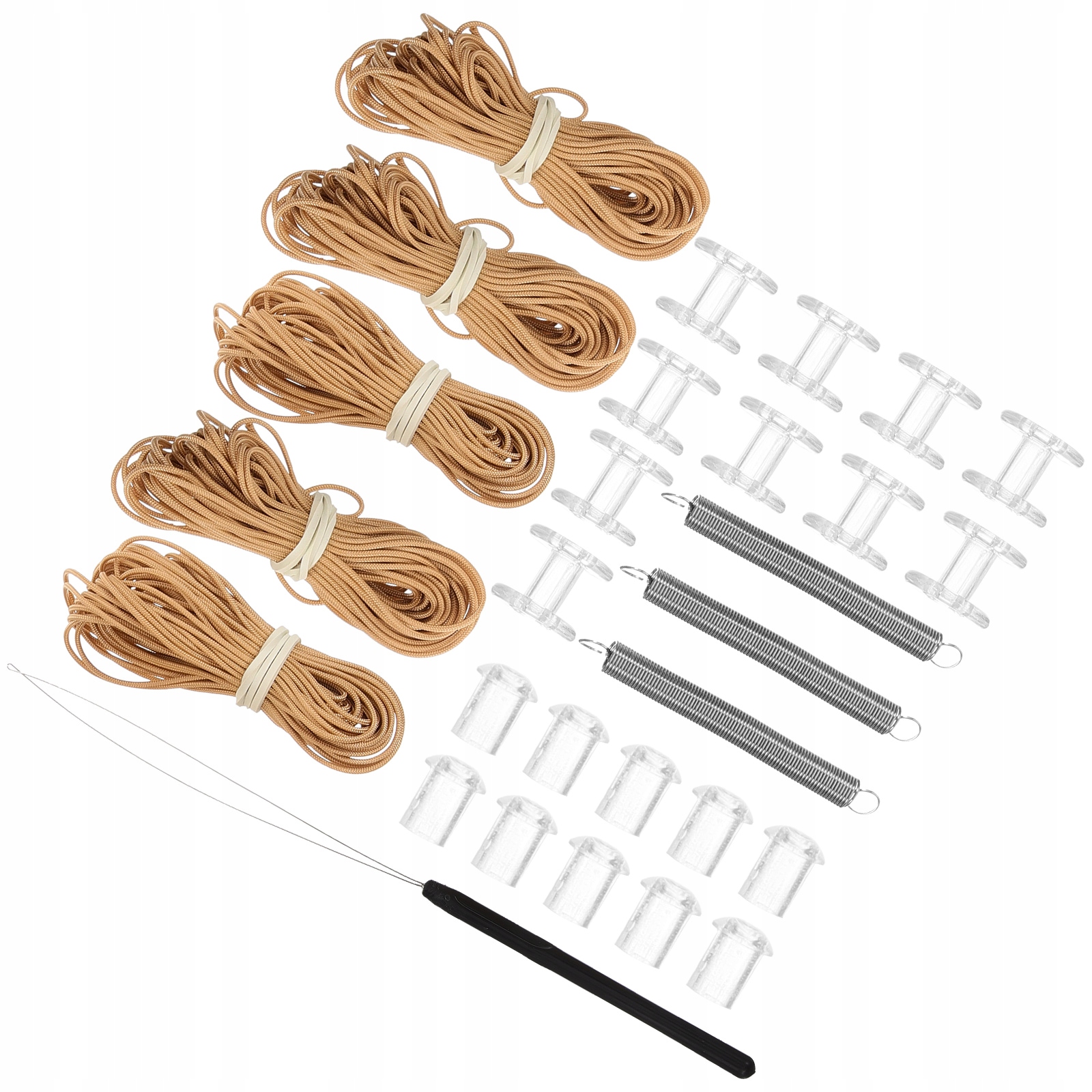 AKCESORIA DO ZASŁON MIODOWYCH PLISOWANY ODCIEŃ