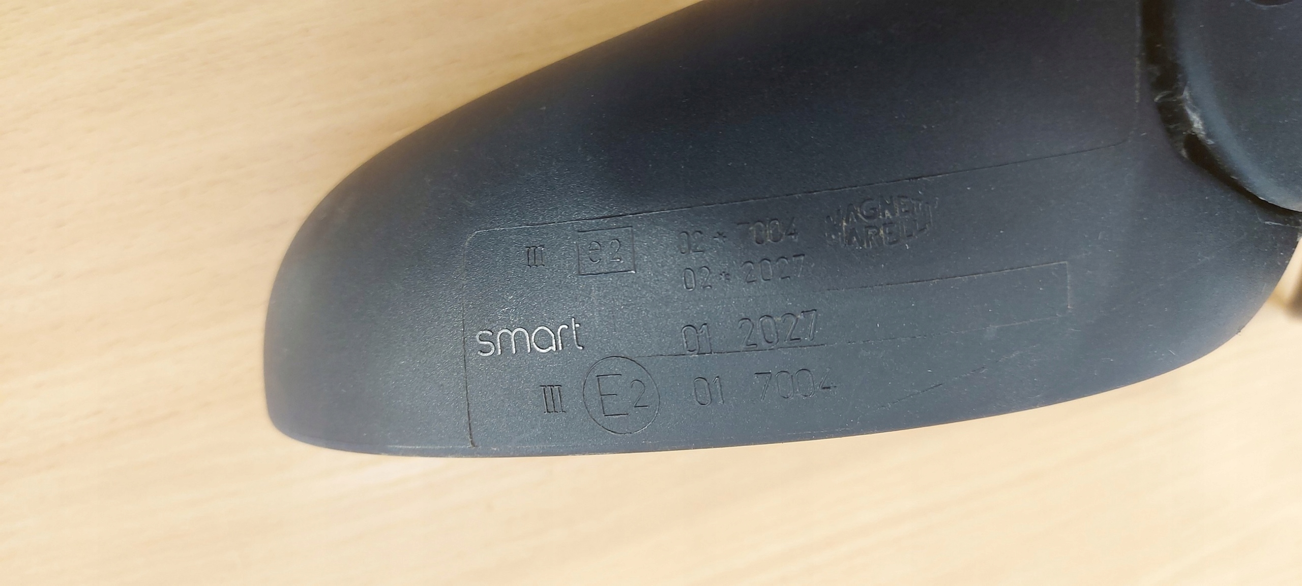 SMART FORTWO 450 right mirror RECZNE MANULANE