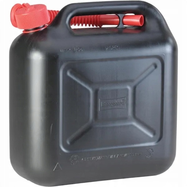 

Kanister z tworzywa czarny Hünersdorff, 10 l