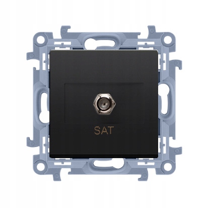 SIMON 10 Gniazdo antenowe SAT x1 typu F CASF1/49