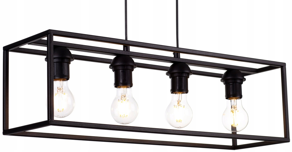 

Lampa Sufitowa Plafon Żyrandol Loft Edison Led