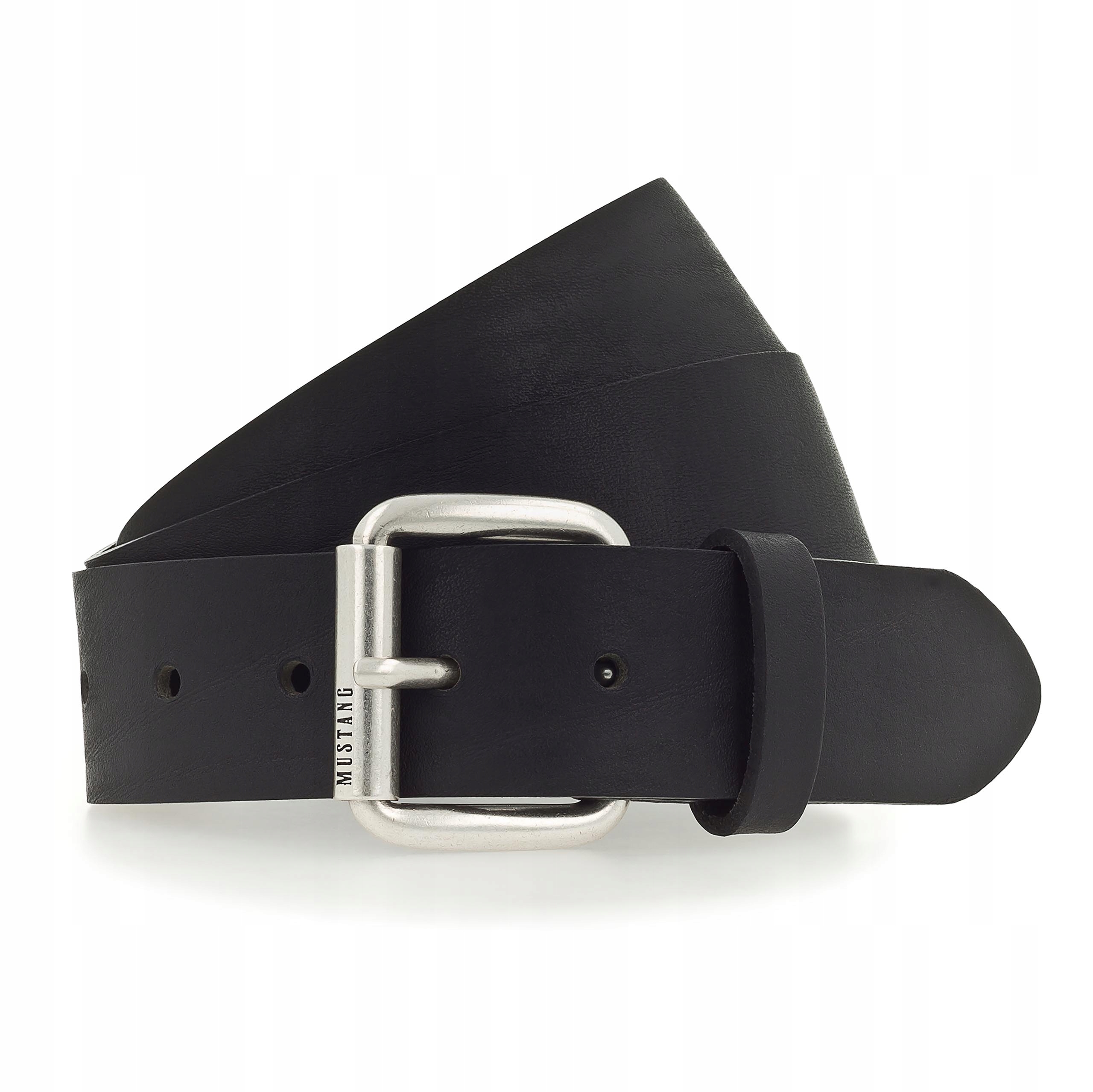 Pánský kožený opasek Mustang Raven 0790, velikost 85