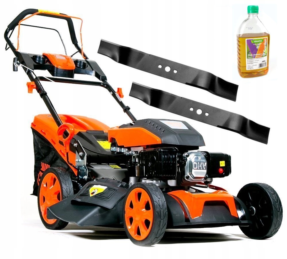 Benzínová sekačka s pohonem 7 kW 9v1 51 cm Set