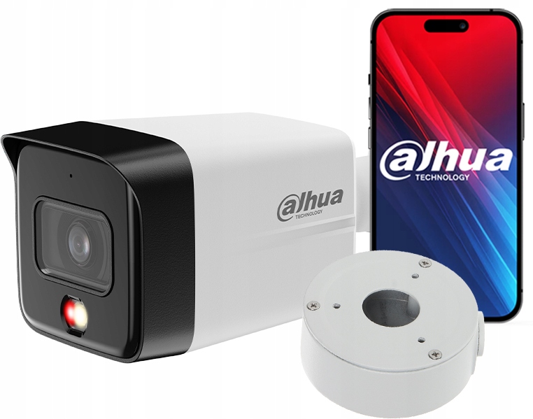 Ip kamera Dahua 6Mpx Vonkajšia s Audio Deň/Noc Farba Stropný držiak