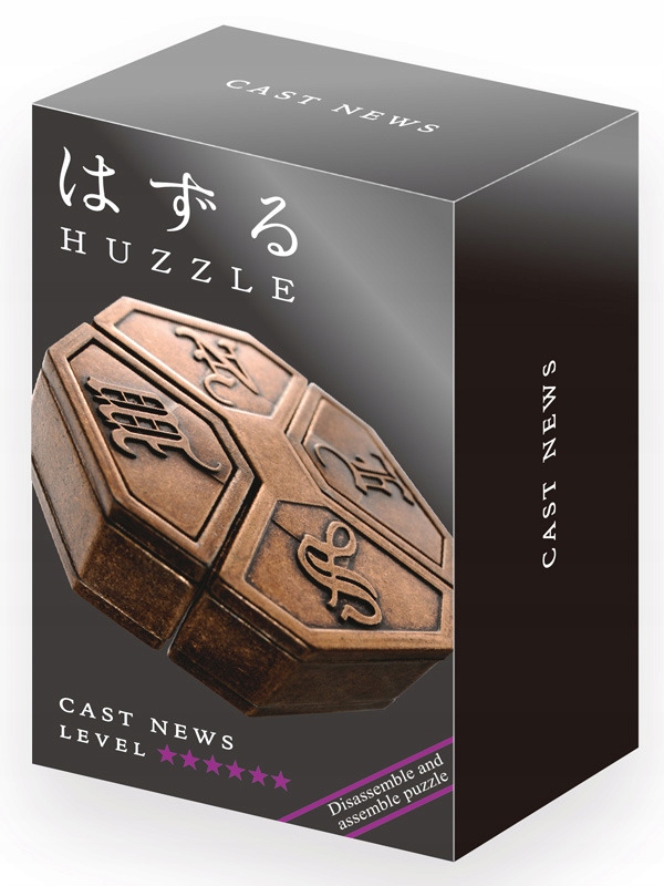 Hádanka Huzzle Cast News - úroveň 6/6 /Hanayama