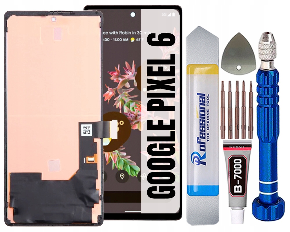 Displej Pro Google Pixel 6 Oled LCD Displej Rámeček