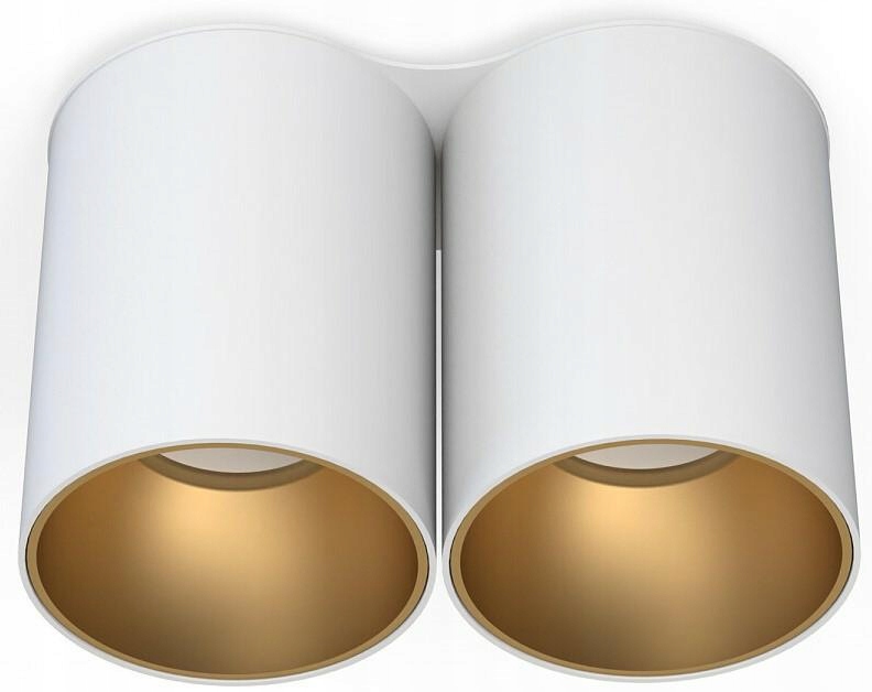 Stropná lampa Eye Tone Biela Zlatá 2xGU10 IP20 Závesná lampa do izby Dom