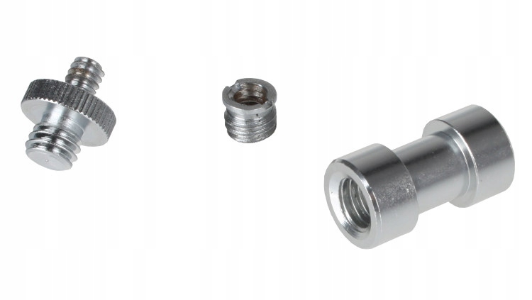 

Śruby redukcje gwint 1/4'' 3/8'' zestaw 3 elementy