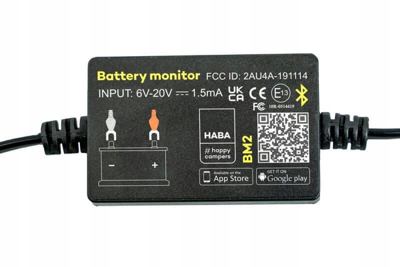 4703230H - Вимірювач ємності акумулятора Bluetooth Haba