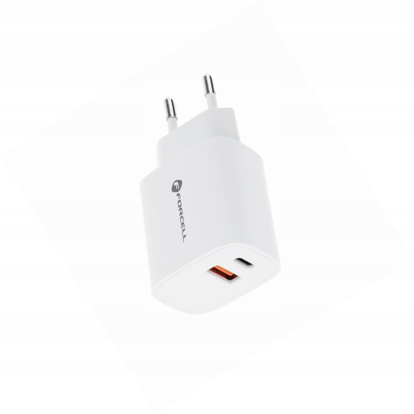 Szybka ładowarka 30W kostka 2 wejścia z kablem Usb-c do iPhone 11 Pro