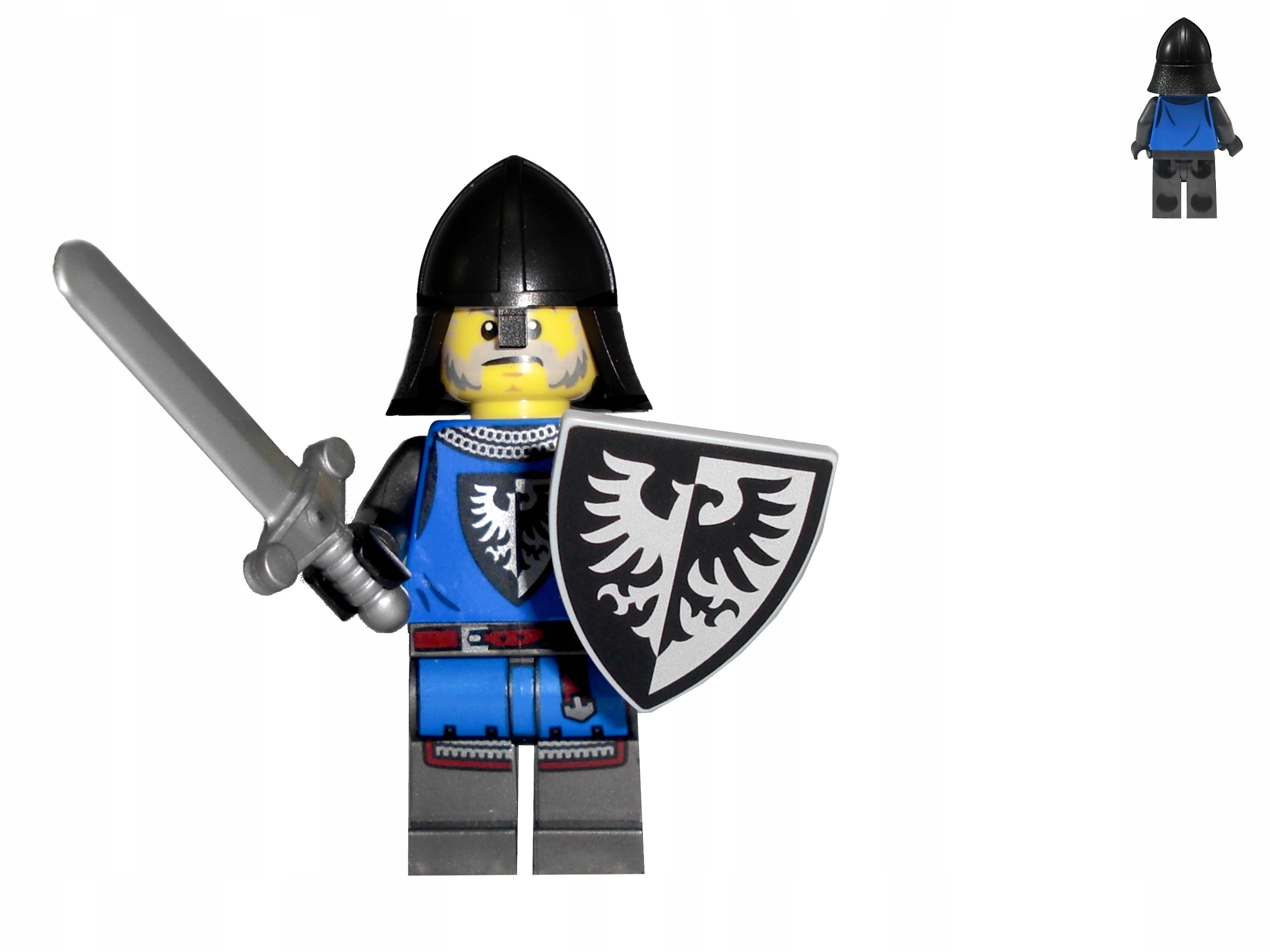 

Lego Castle Rycerz Black Falcon wyposażenie
