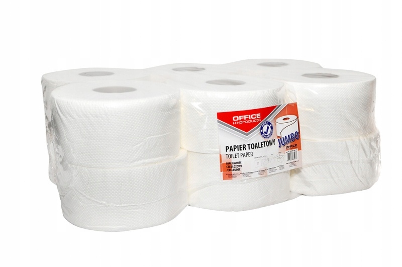 

Papier toalet Office Products Jumbo 2-wars 12x120m