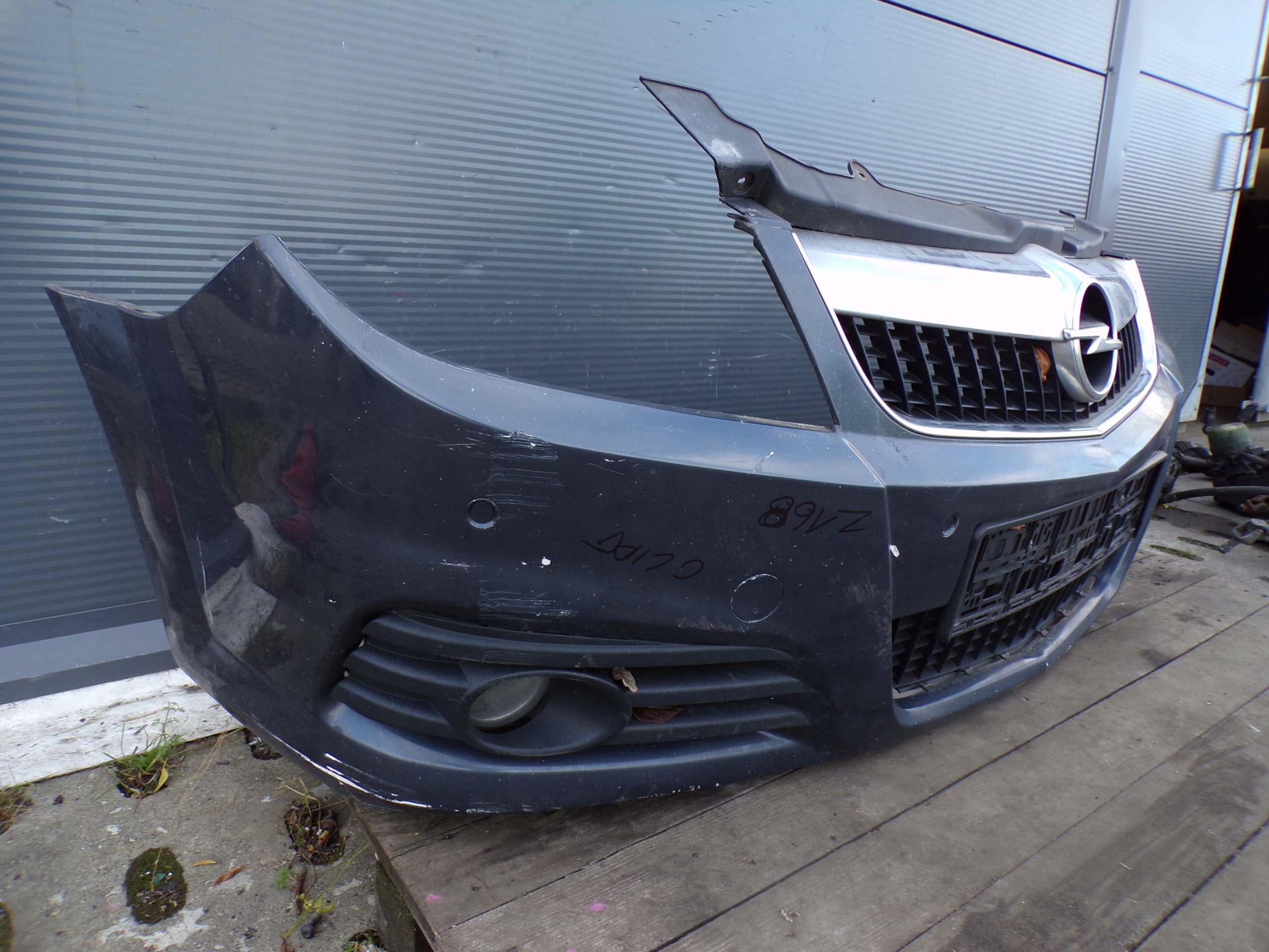 front bumper front OPEL VECTRA C LIFT PDC colour Z168