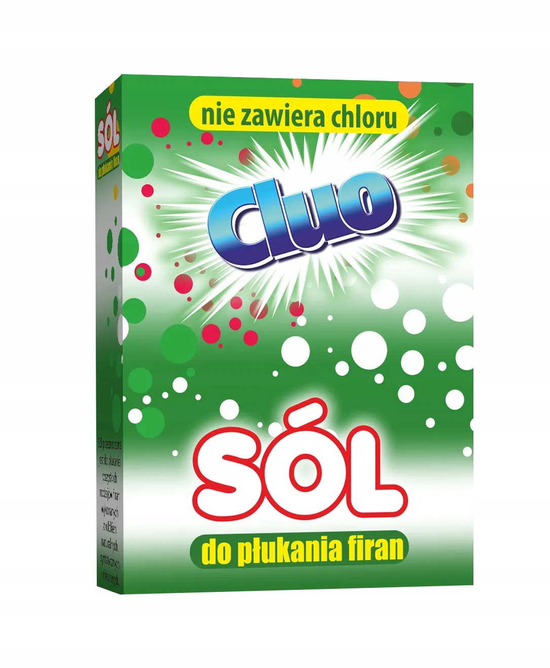 

Cluo Sól do płukania firan, 450 g