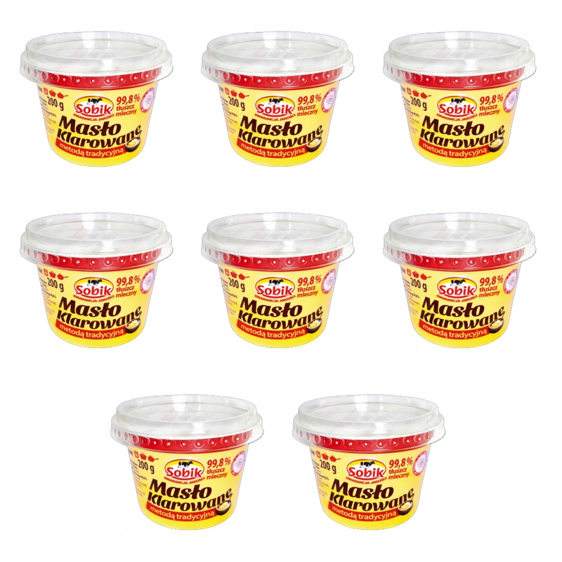 Sobik Čištěné máslo metodou 200 g X8