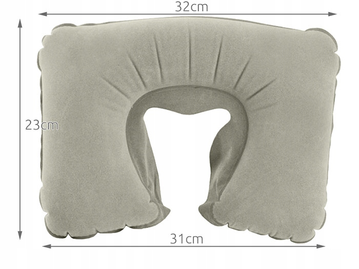 PODUSZKA PODRÓŻNA DMUCHANA ANTYWSTRZĄSOWA ZAGŁÓWEK Model Poduszka