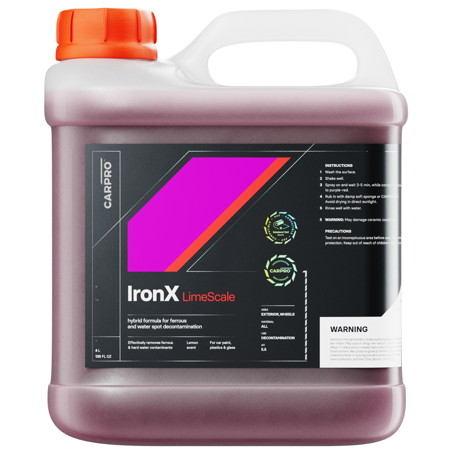 Carpro IronX LimeScale 4L