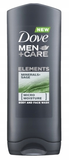 Dove Men +Care Gel Elements Minerals+ Sage, 250 ml