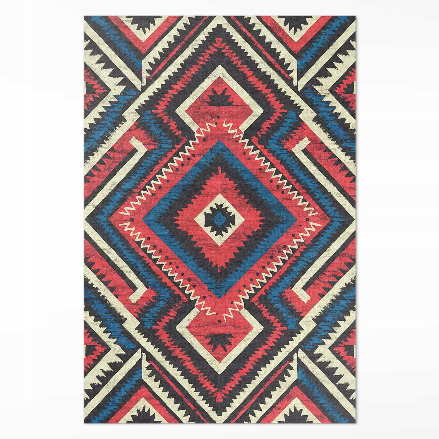 Loftový vinylový koberec Ozdobný vzor v indiánskom vintage štýle 100 x 150 cm