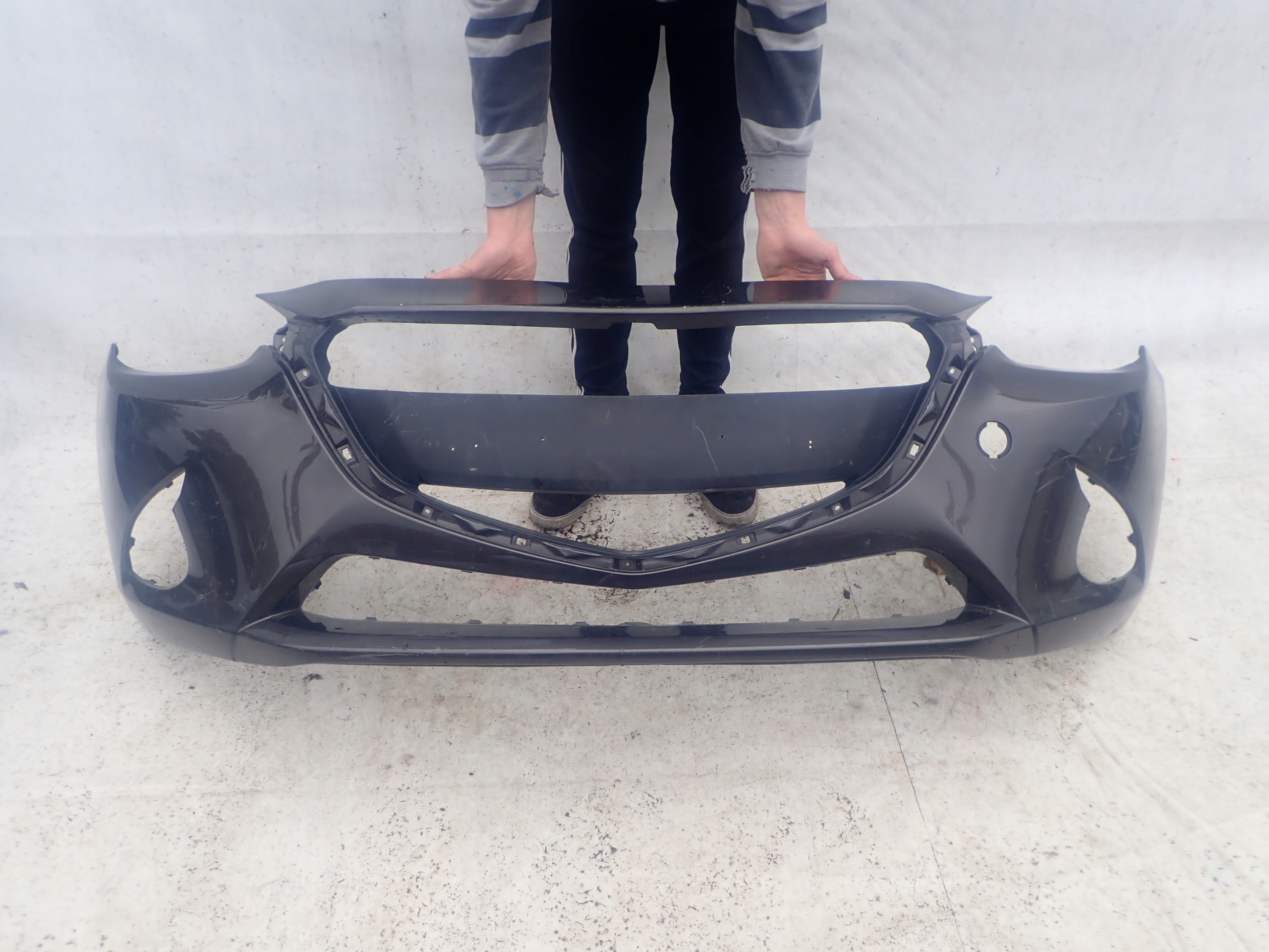 MAZDA 2 III 14-19 bumper front front