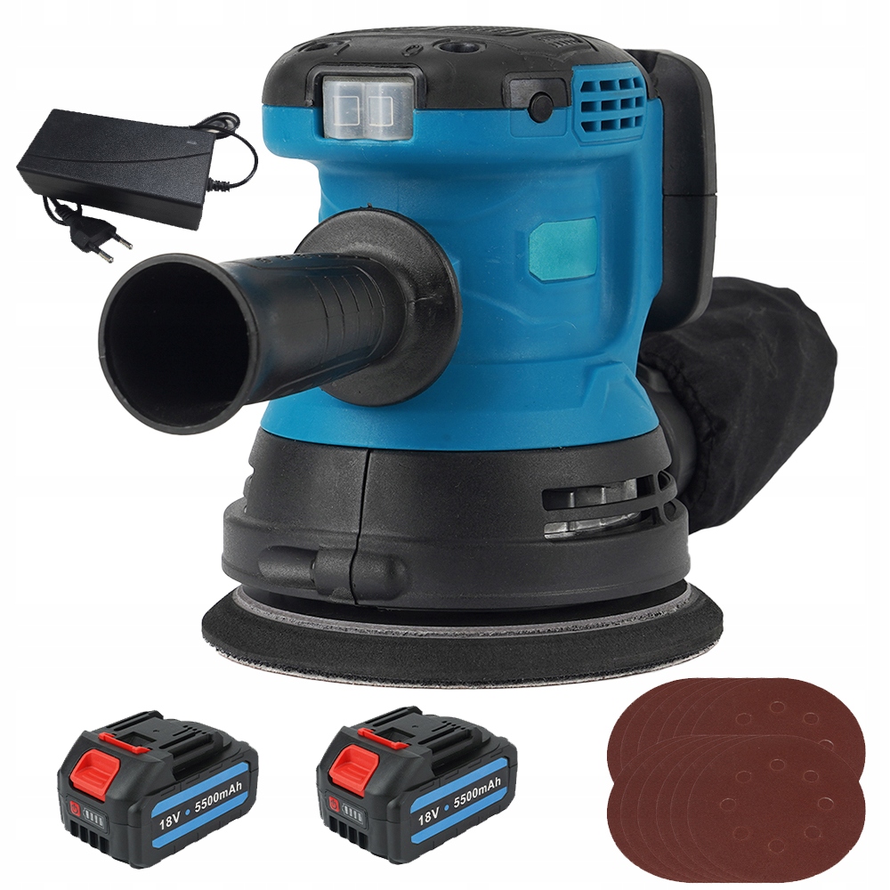 Profesionální Bezdrátová Bruska 5500MAH 12000 Ot/min Pro Karoserii
