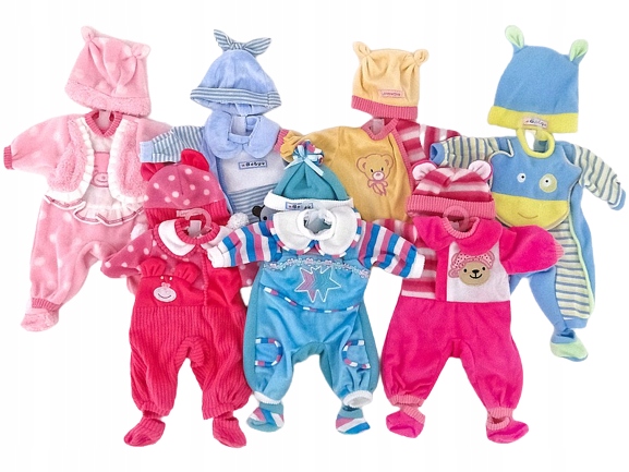 UBRANKO DLA LALKI BABY BOBASA BORN CIUSZKI LALKA Marka Adar