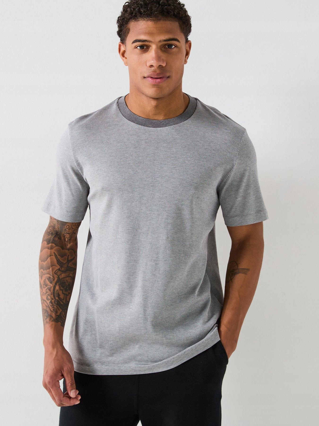 Boss Pánské Tričko H-tiburt 431 Regular Fit 50518539 XXL