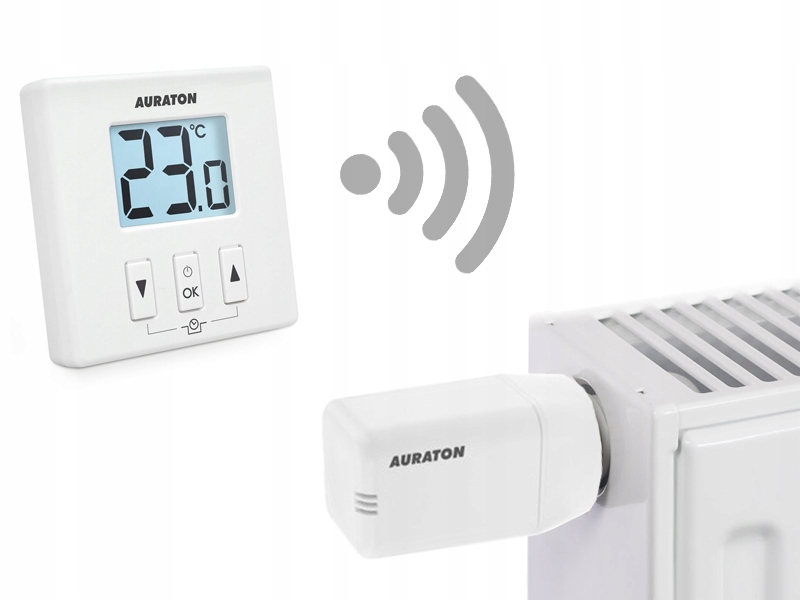 Bezdrôtový regulátor pokojovej hlavice