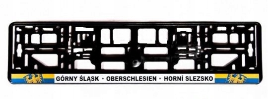 Ramka do tablicy rejestracyjnej Górny Śląsk