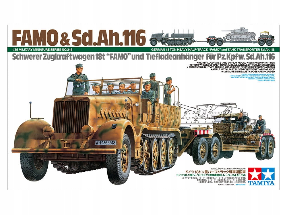 Famo a Sd.Ah.116 1:35 Tamiya 35246