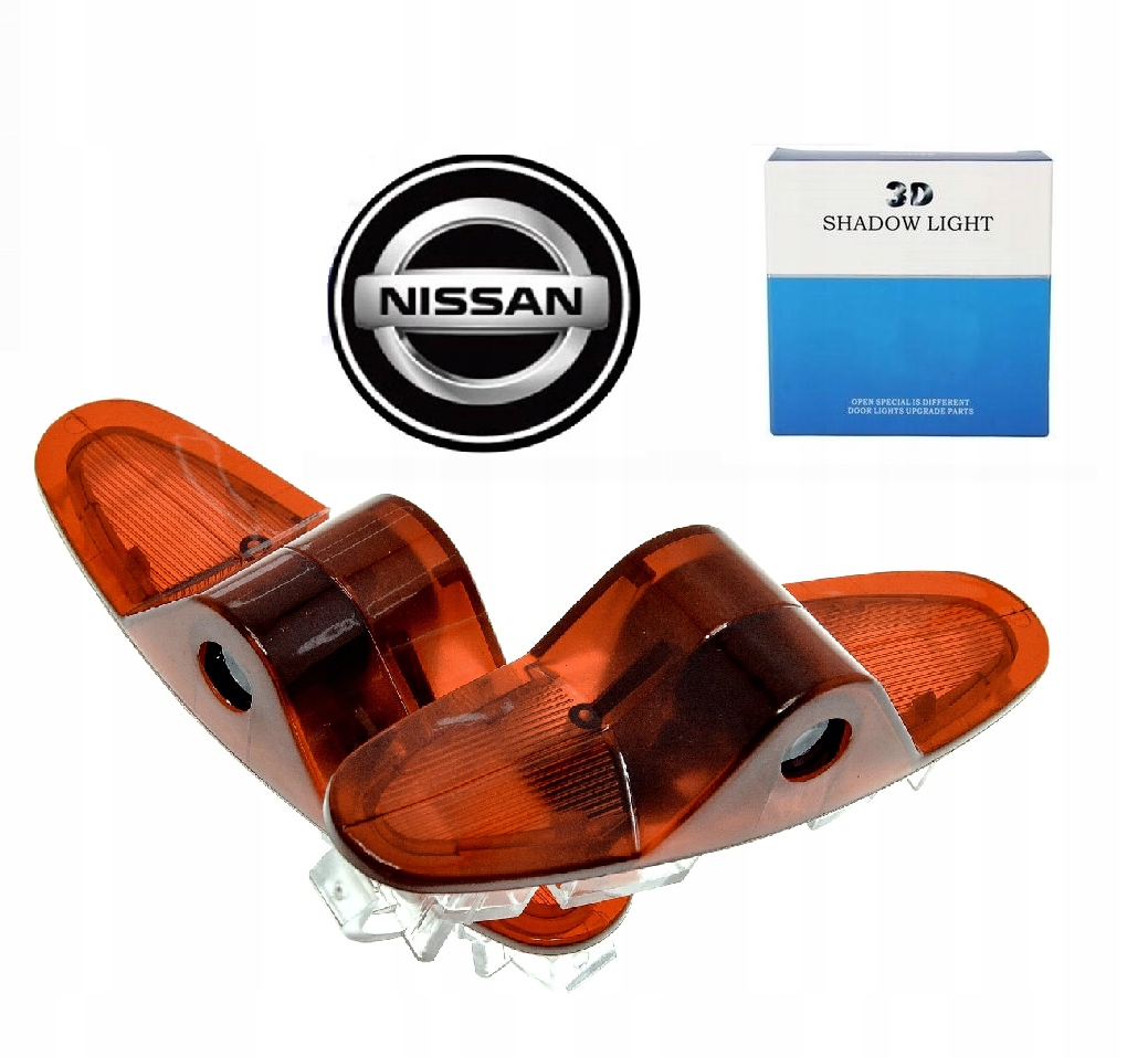 LED LOGO PROJEKTOR NISSAN PRIMERA CANBUS KOMPLET