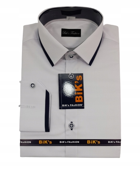 

Elegancka Biała Koszula Chłopięca Dł.rękaw 134 Pl