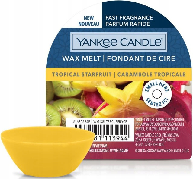 

Yankee Candle wosk zapachowy Tropical Starfruit